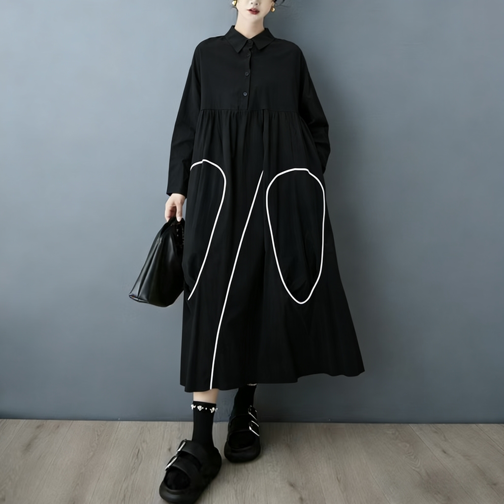 SuperAen Frühling und Herbst N – Korean Style A Line Shirt Dress Bewertung und Preis
