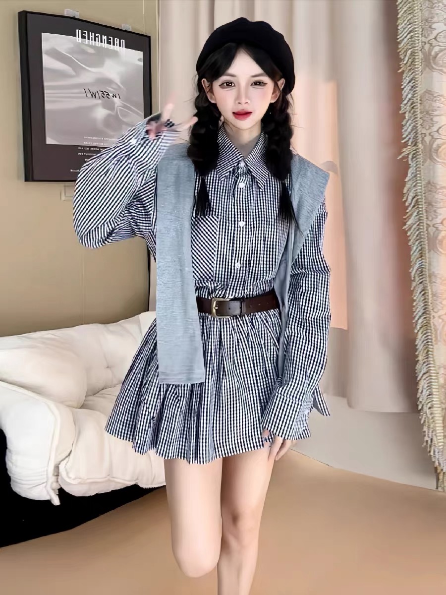Frühherbstliches Hemdkleid im  – Korean Style A Line Shirt Dress Bewertung und Preis