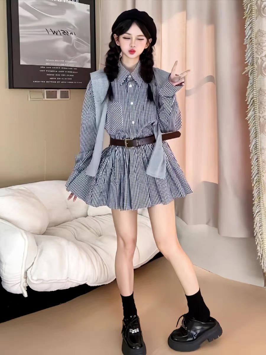 Frühherbstliches Hemdkleid im  – Korean Style A Line Shirt Dress Bewertung und Preis