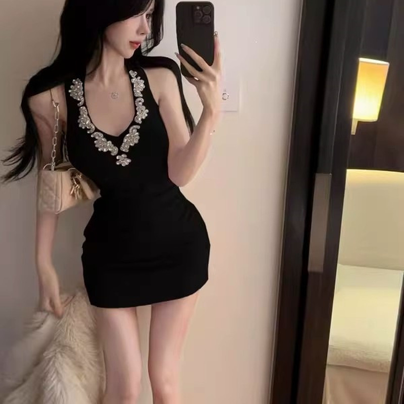 Sexy Schwarzes One-Shoulder Ge – Sparkly Rhinestone Club Party Dress Bewertung und Preis